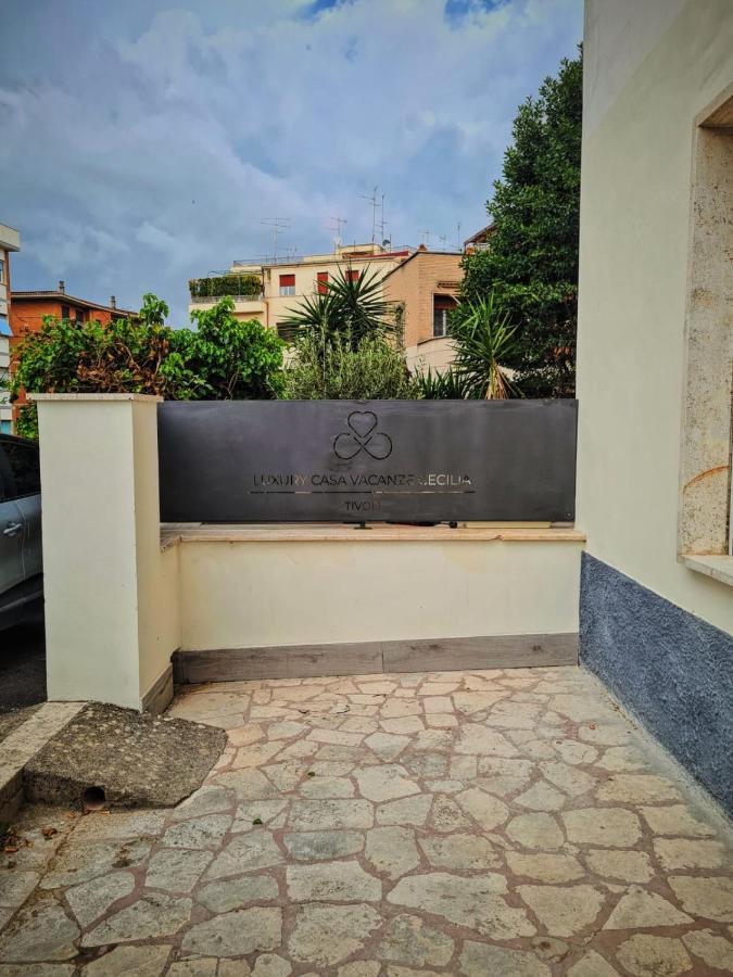 Luxury Cecilia Via Antonio Del Re 9 Tivoli Hotel Buitenkant foto